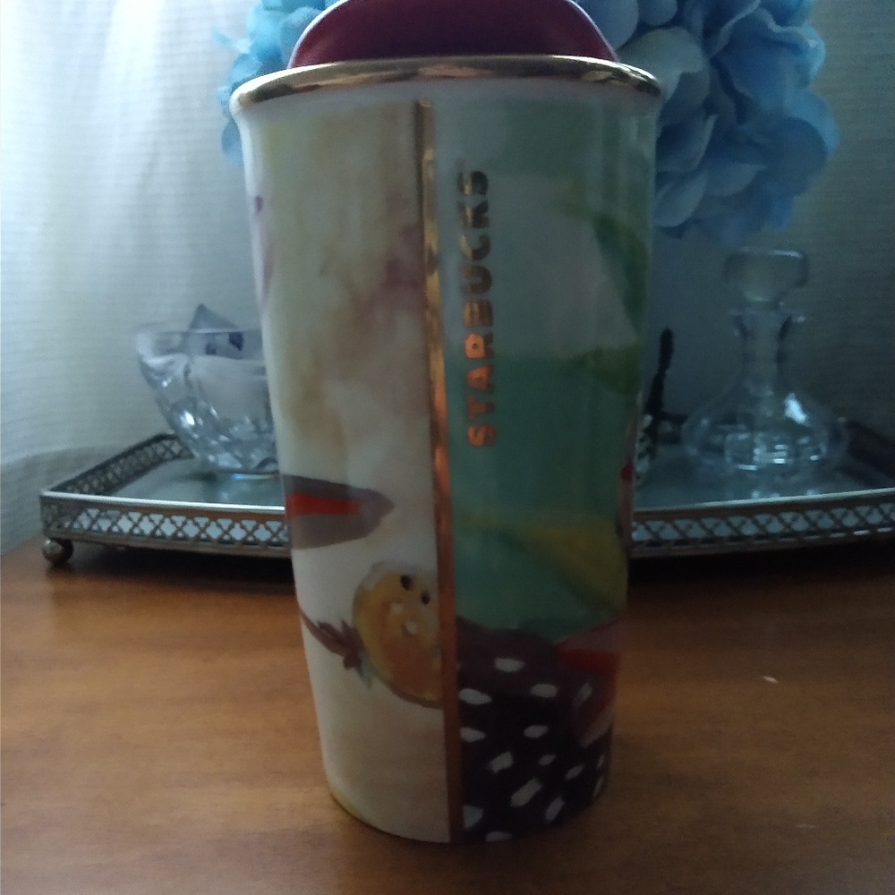 Starbucks double walled travel mug
